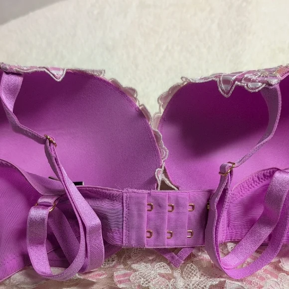 Victoria's Secret Luxe Lingerie Bras Lined Demi Women Intimates Size 34D - Picture 13 of 16